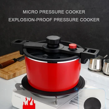 

Pressure Cooker Household Soup Pots Explosion-Proof Pot Non-Stick Cooker Induction Cooker Gas Universal No Stove
