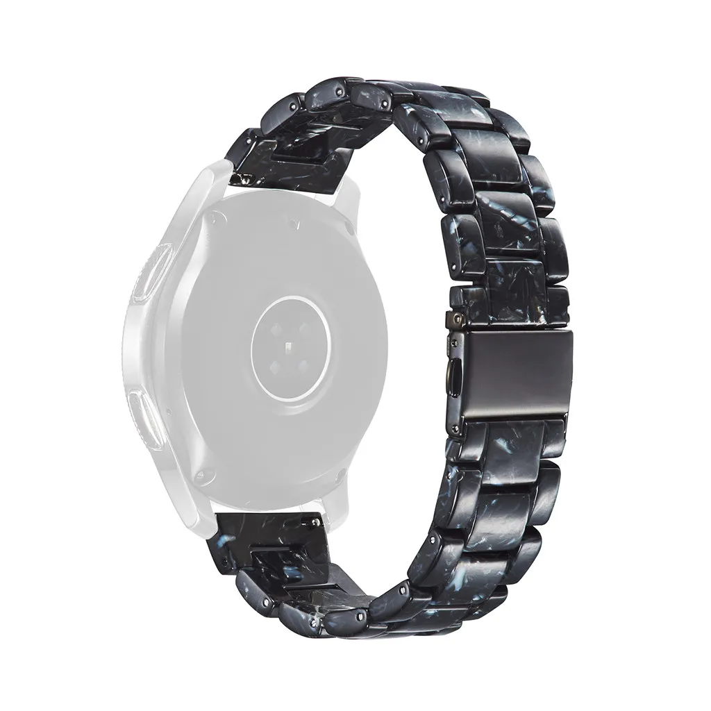 I Для samsung Galaxy watch 46 мм Роскошный Кристалл Смола Агат Бусины ремешок замена Смарт часы ремешок для samsung z0923 - Цвет: I