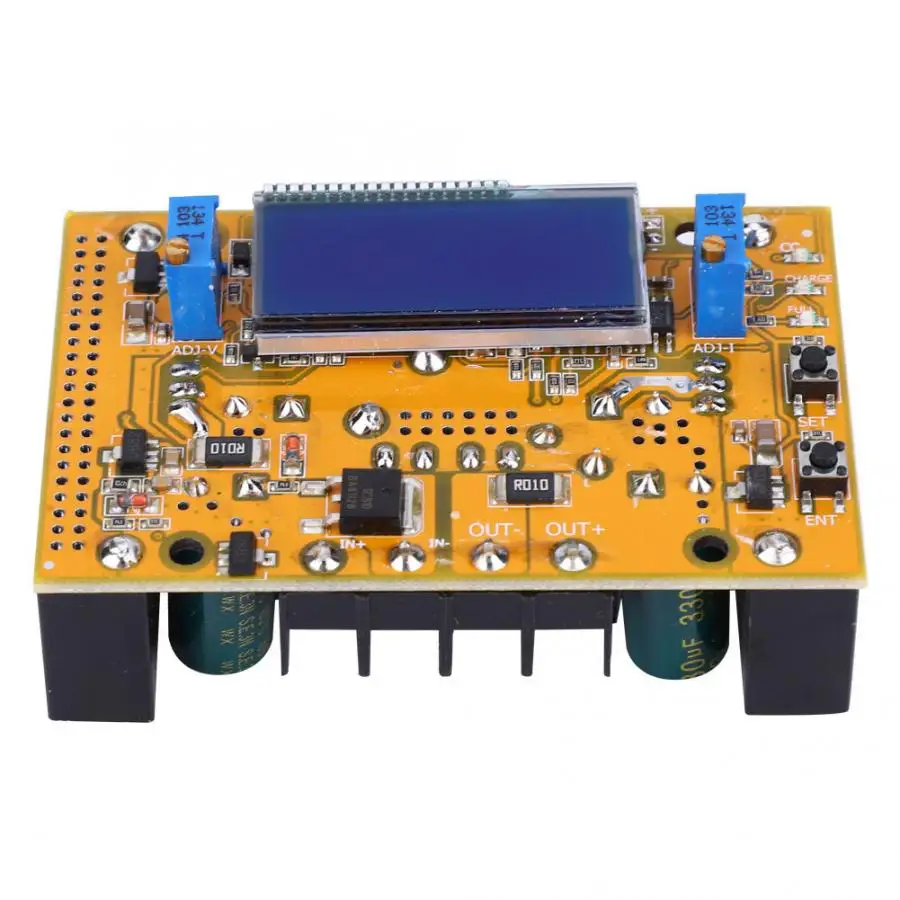 Повышающий преобразователь модуль WDU6008 DC-DC 90 Вт 4A Регулируемый CC CV Повышающий Модуль источника питания ЖК-дисплей двойной дисплей
