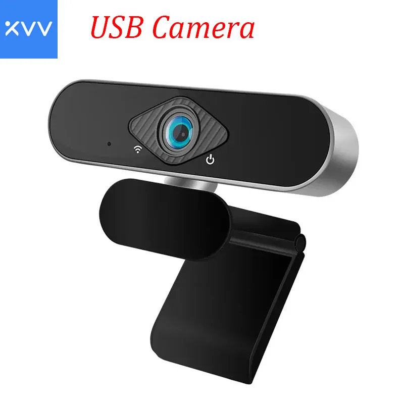 Веб камера Youpin Xiaovv 1080P с микрофоном широкоугольная USB HD 150 ° веб трансляция для