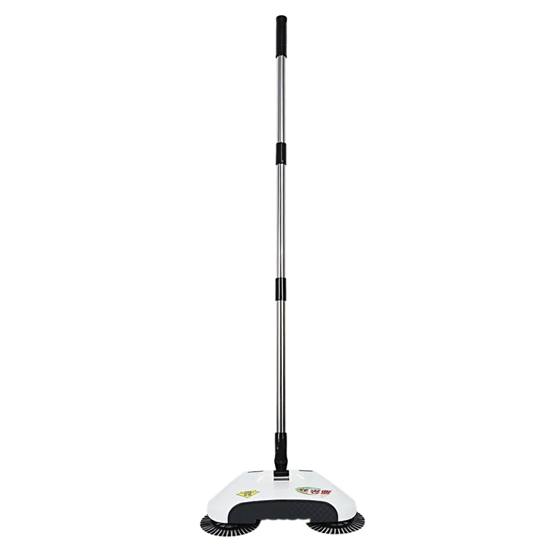 

Stainless Steel Sweeping Machine Push Type Hand Push Broom Dustpan Handle Household Cleaning Package Hand Push Sweeper Mop