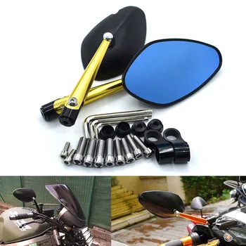 

New universal motorcycle rearview mirror CNC aluminum alloy For Yamaha YZF600R YZF750 YZF1000 R XJR1300 FJR1300 XTZ1200 FZ6 FAZE