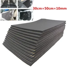 12x автомобильный фургон звукоизоляция омертвевающая изоляция большой размер пена акустическая увлажнение