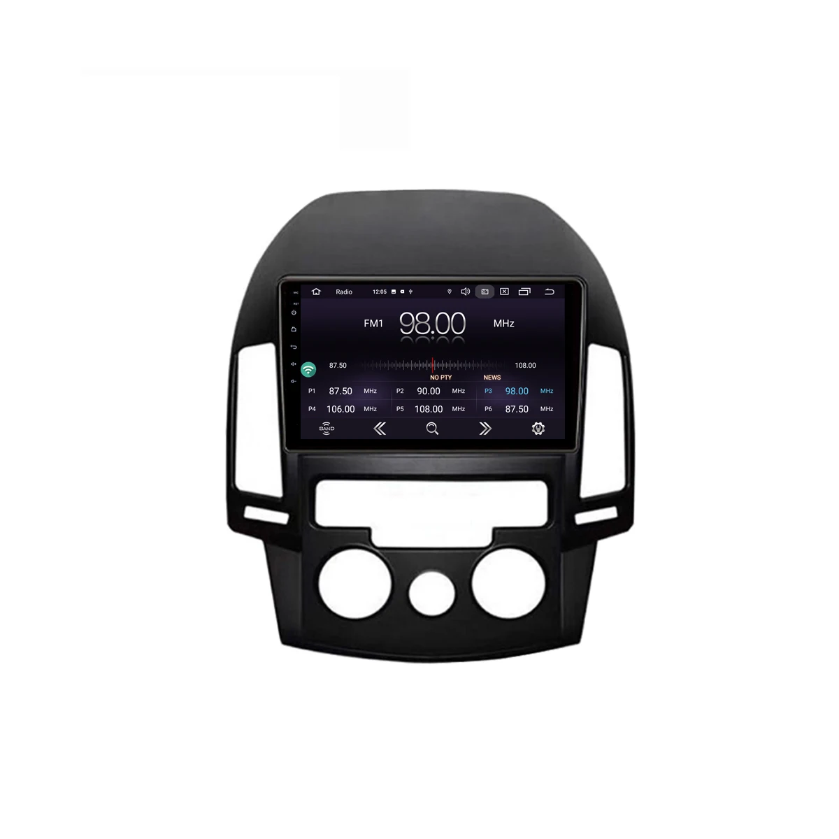 " android 9,0 RAM2G Автомобильный gps dvd-плеер для HYUNDAI I30 ручной AC 2008 автомобильный Радио Мультимедиа Навигация стерео головное устройство dsp