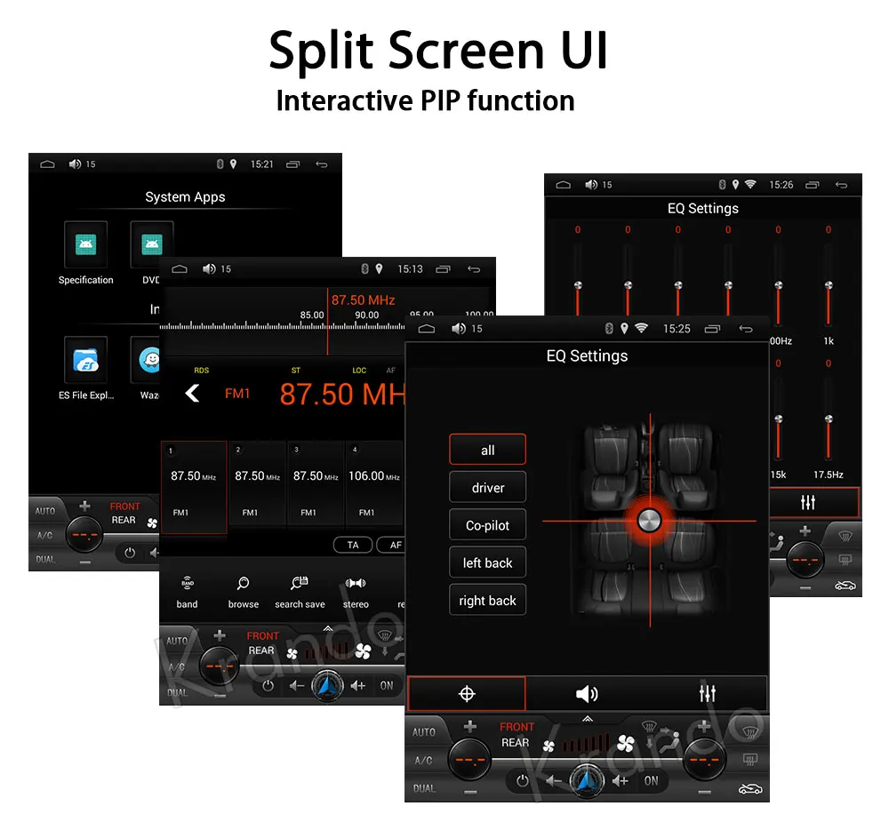 Flash Deal Krando Android 7.1 10.4" Tesla Vertical screen car audio player for porsche Panamera 2015 2016 multimedia gps navigation 3