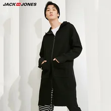 JackJones мужской досуг с капюшоном шерсть вязаный пальто куртка | 218327509