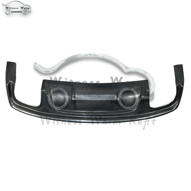 A4 B8.5 Spoiler Carbon Fiber Rear Bumper Diffuser Lip Spoiler For Audi Sport Sline And S4 Model 2013