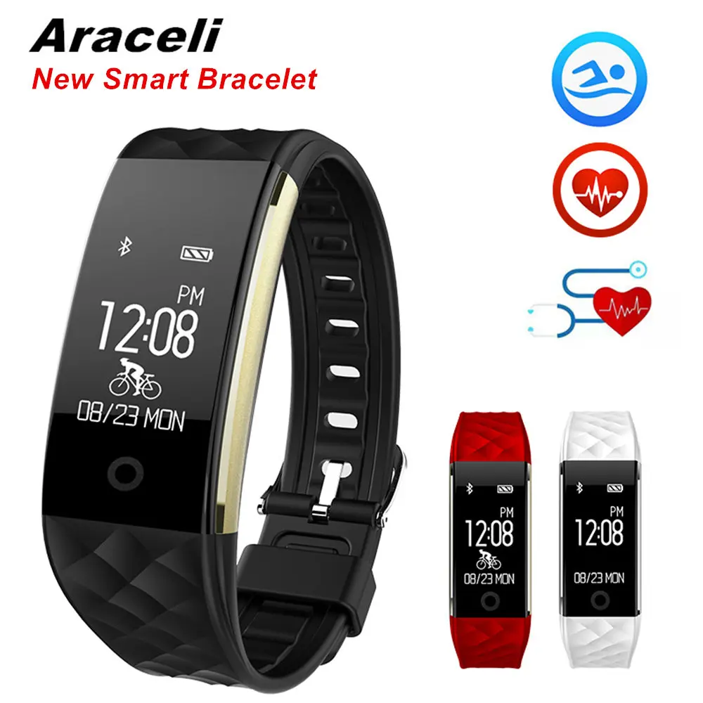 

Heart Rate Monitor Smart Bracelet IP67 Waterproof Passometer Sport Fitness SmartWristband Tracker Bluetooth Smart Bracelet Y5