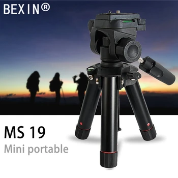 

BEXIN MS19 Portable Tripod Photography Travel Tripod for Canon Nikon Sony DSLR/ILDC Cameras / Max. Load 5Kg