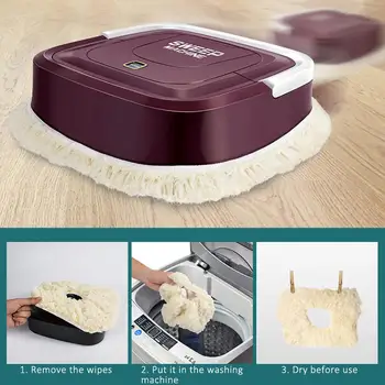 

Automatic Smart Robot Vacuum Cleaner Floor Electric Mop Machine Sweeper Rechargeable For Home Electric Hand Push Vacuum Cleaners