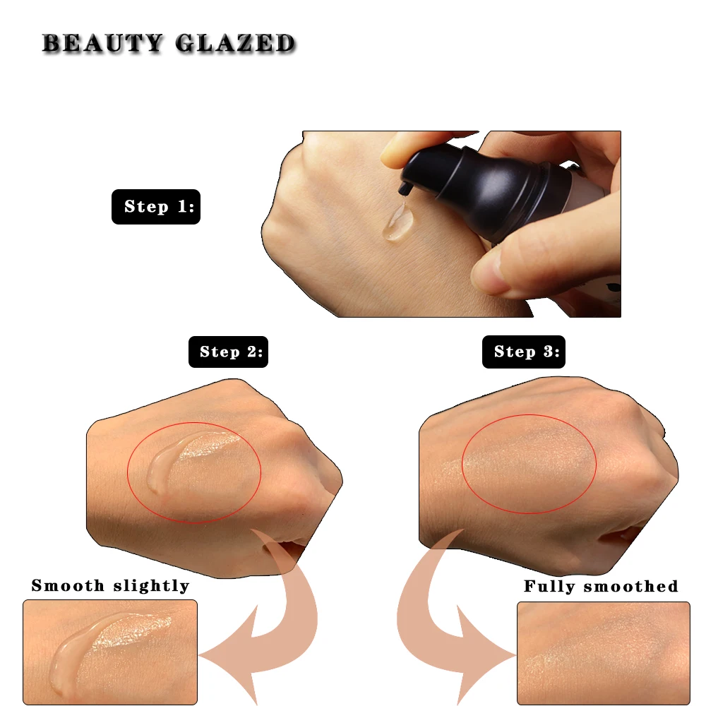 Face Base Primer Makeup Liquid Matte Make Up Fine Lines Oil-control Facial Cream Brighten Foundation Primer Cosmetic
