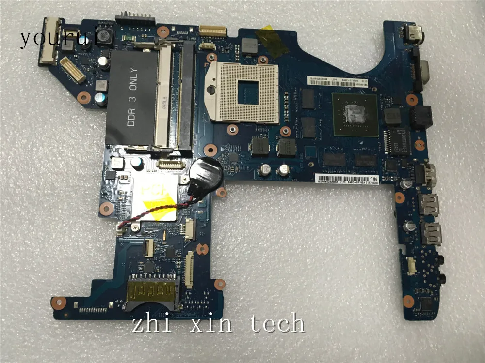 Yourui BA92-07102A BA92-07102B BA41-01372A для samsung RF510 RF710 Материнская плата ноутбука DDR3 Проверка прошла успешно