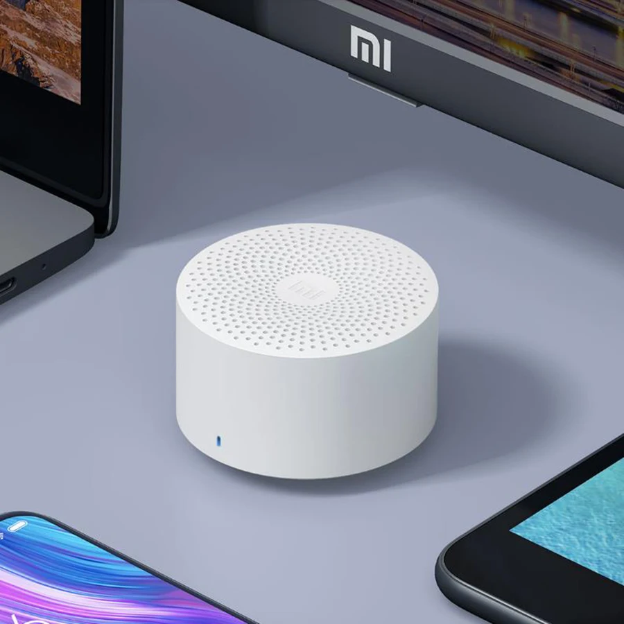 Xiaomi XiaoAi портативный мини беспроводной Bluetooth динамик сабвуфер умный голосовой