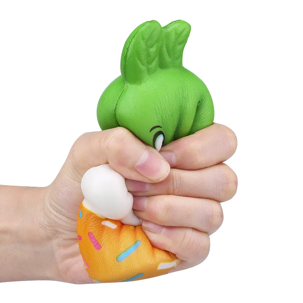 Мороженое курица милый мягкий игрушки для детей медленно поднимающийся мягкий мини сжимаемая игрушка ароматизированный снятие стресса Забавный ребенок Рождественский подарок