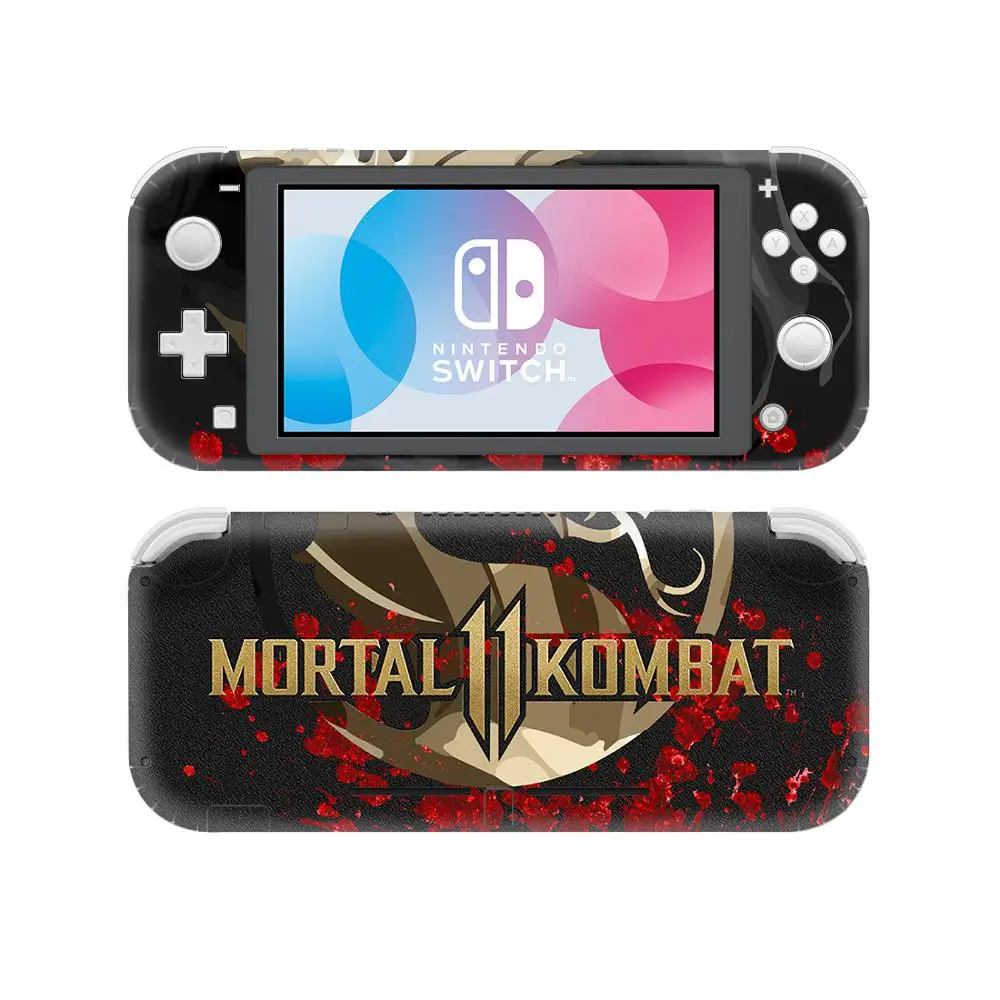 Mmoral Kombat 11 NSL наклейка на кожу для nintendo Switch Lite консоль для переключателя, переключатель, легкий протектор, Виниловая наклейка на кожу
