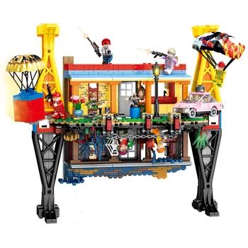 

1420pcs PUBG Game for Peace Military Soldier Guns Model Building Blocks Creat Expert Ideas Design Bricks Toys for Children Gifts