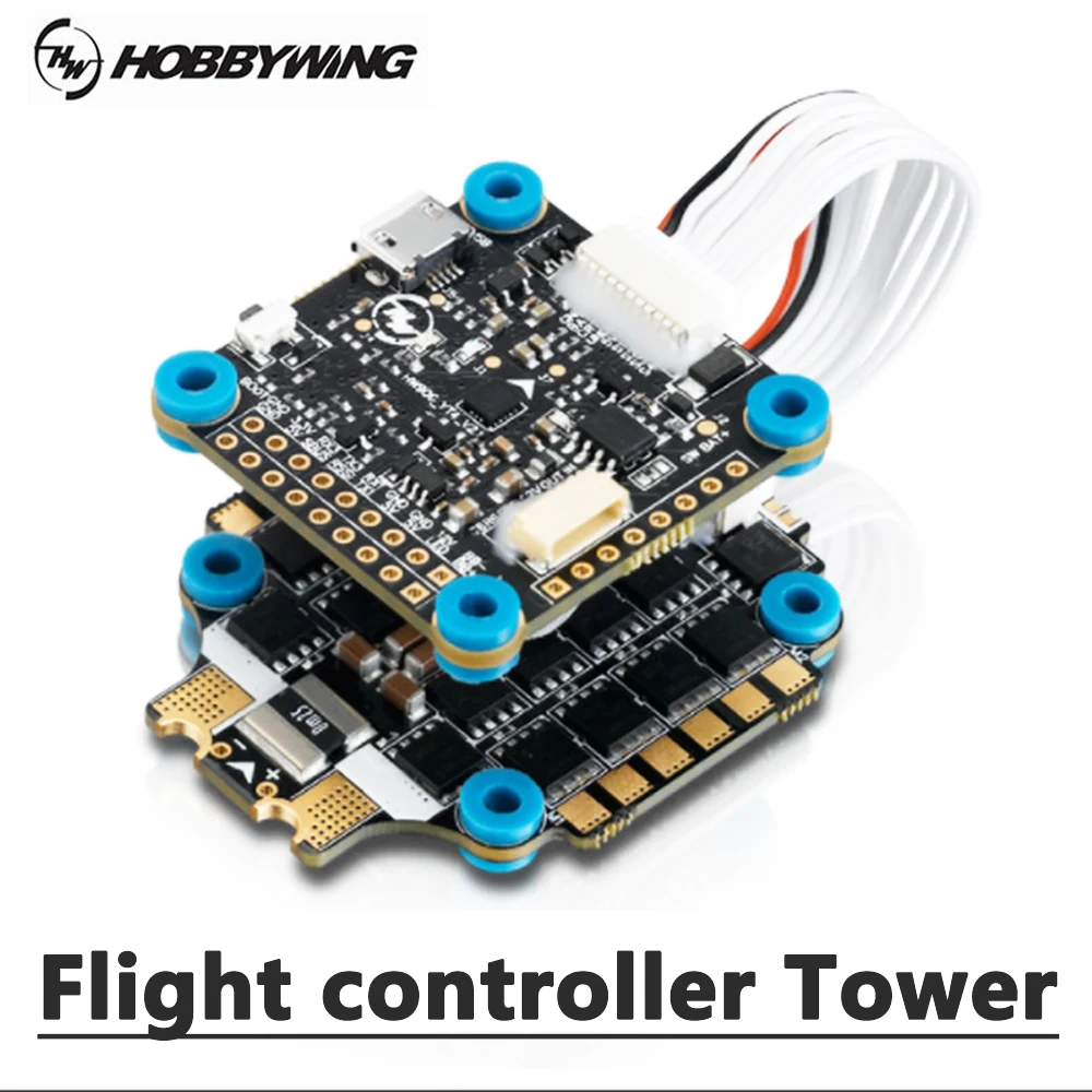 Контроллер полета Hobbywing XRotor Micro 60A / 40A 3 6S 4 в 1 ESC Blheli_32 DSHOT1200 FPV Бесщеточный w/XRotor F4 G3