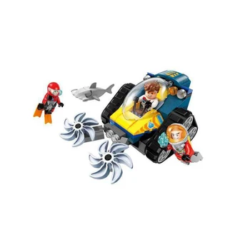 

Enlighten 2413 Deep sea Mission exploit submarine Building Brick Blocks Match With famous brand education DIY toy For Children