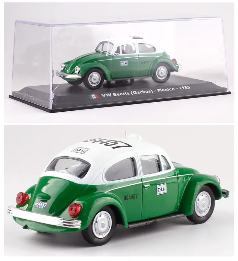 Металлическая Модель автомобиля Жук гарбус Мексика Volkswagen Beetle такси