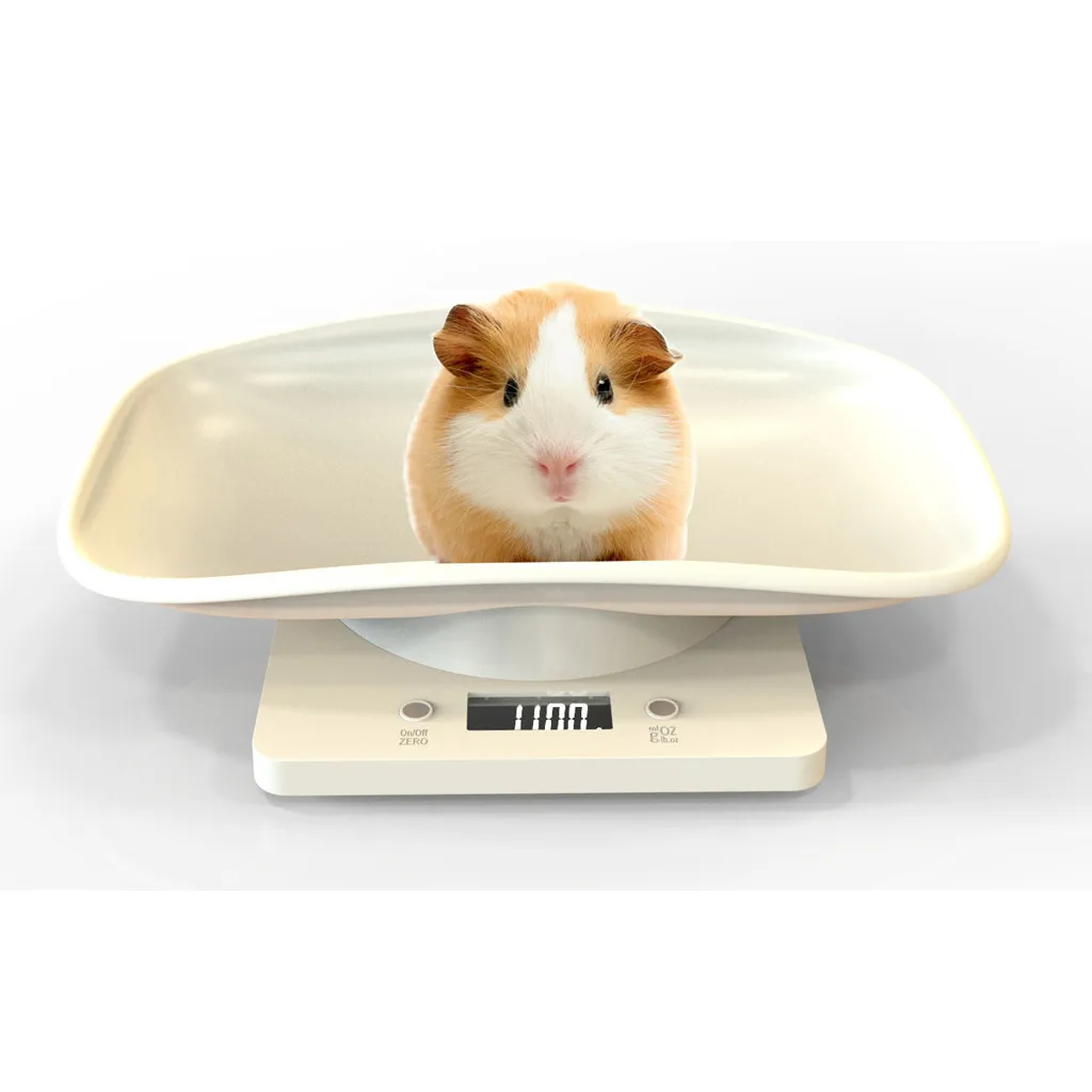 

Electronic Pet Scale Digital Display Measure Tool Infant Pet Newborn Baby Dog Cat Weighing Accurately Measuring 1g-10kg #F5