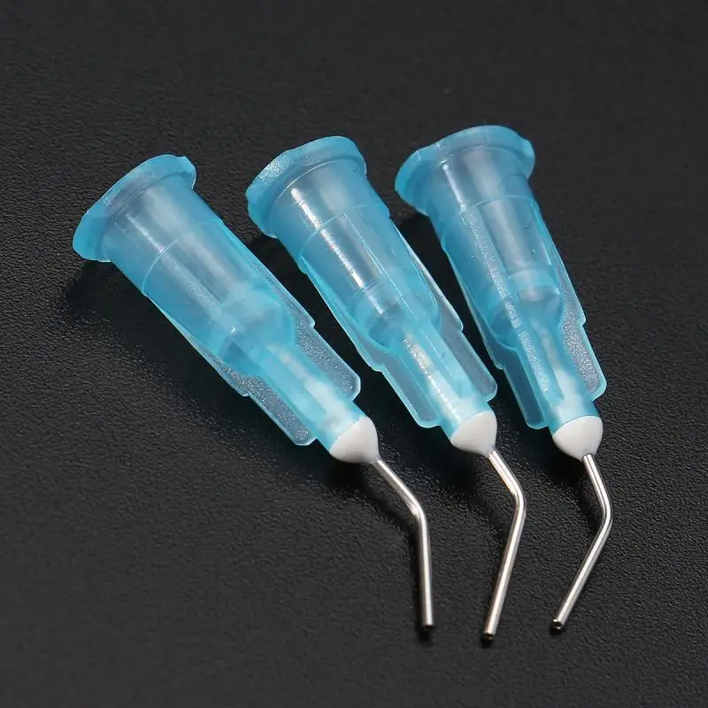 

10pcs Irrigation Bent Needle Tips Dental Flow Sealant Etchant Composite Resin Acid Syringe Tips Equipment