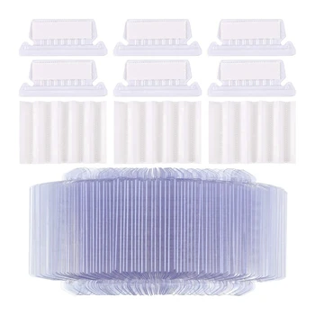 

160 Sets 2 Inch Hanging Folder Tabs and Inserts for Quick Identification of Hanging Files Hanging File InsertsHanging