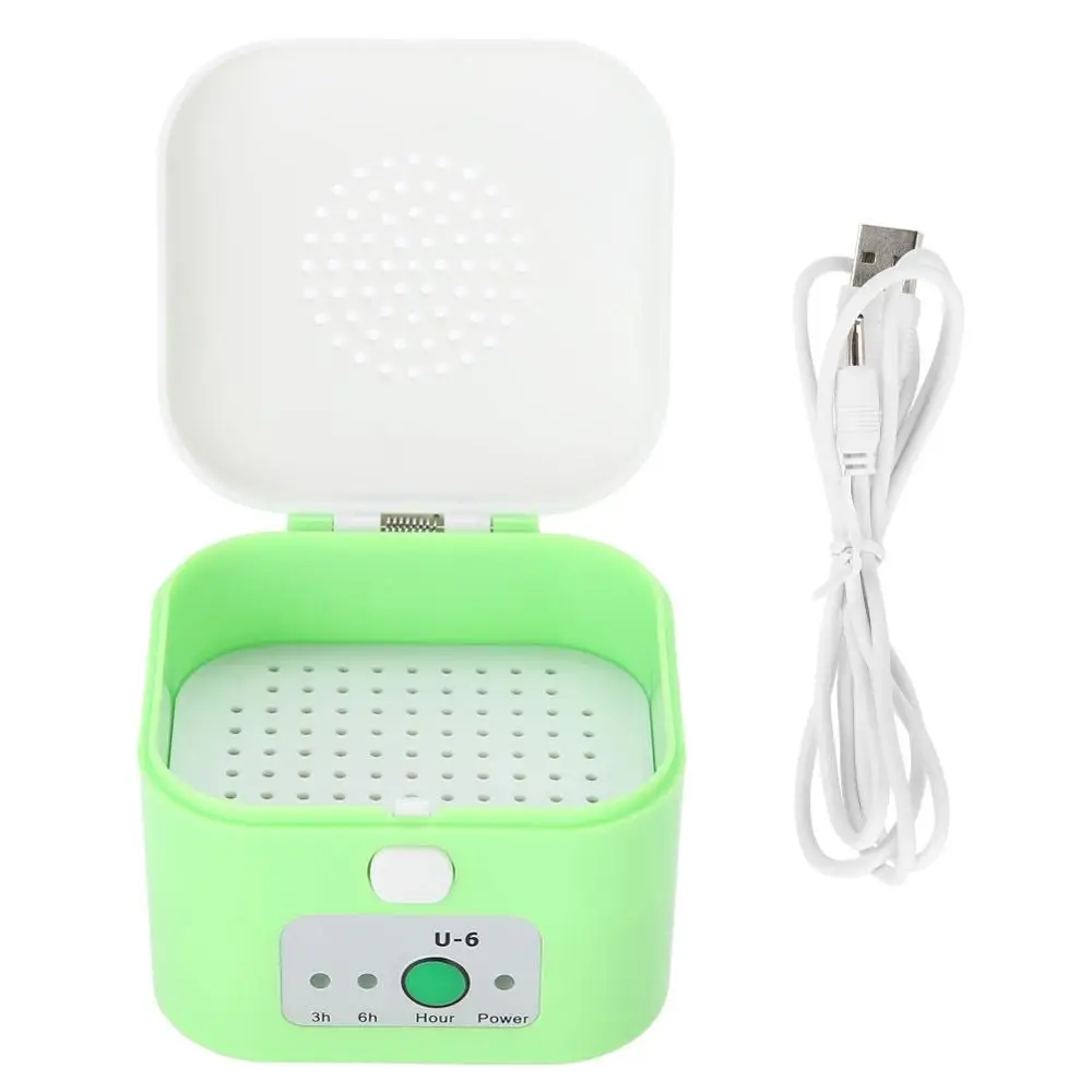 

Electric USB Drying Box Headphone Dehumidifier Moisture Proof Hearing Aid Dryer Case Protect Drybox Drying Case Ear Care Health