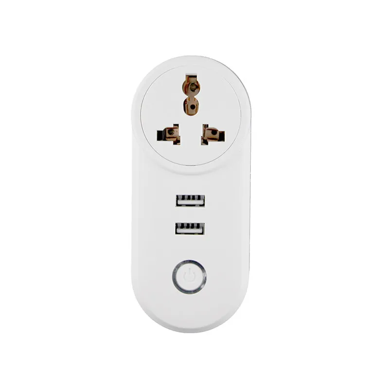 IN Умная розетка ZigBee 3,0 100-240 В с 2 usb-интерфейсами приложение дистанционное управление Голосовое управление работа со смартфонами подмигивание Echo Plus - Цвет: IN