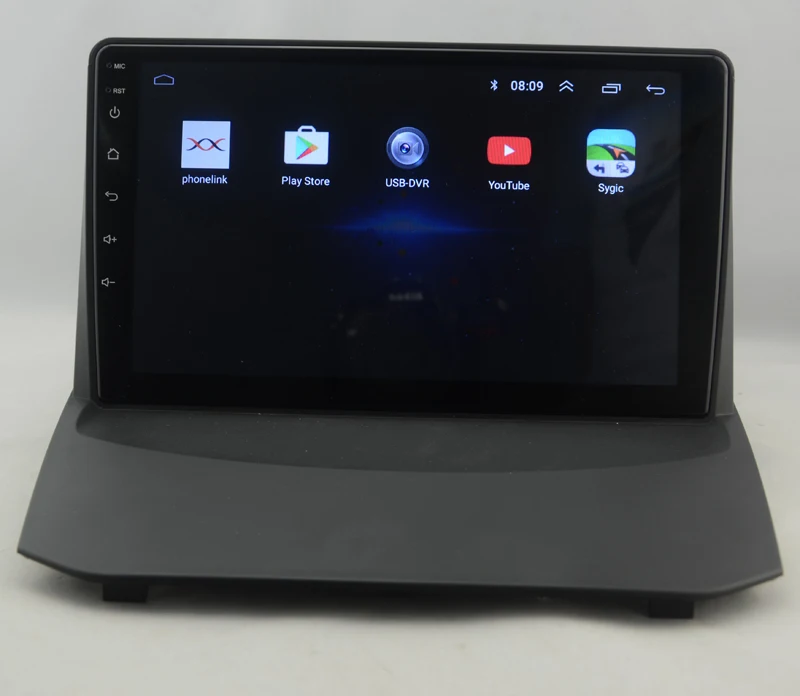" четырехъядерный Android 8,1 Автомобильный gps Радио навигатор для Ford Fiesta 2009- с 4G/Wifi DVR