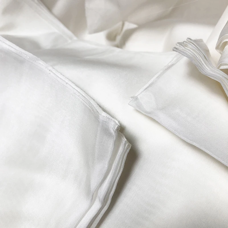 Sewing Fabric Smooth Silk/Cotton Fabric For Summer Dress