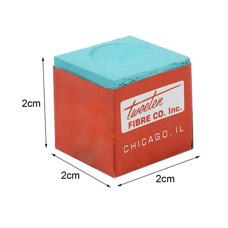 12 Small Boxed Chocolate Powder Pool Cues Powder Billiard Head Powder High Quality Non-slip Powder Indoor Sports Accessories