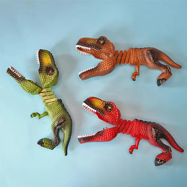 Hungry Dinosaur Grabber Toys Animal Claw Chomper Toy Dinosaur Bite Game Snapper Dino Toys Parent-child Interactive Novelty Toys 4