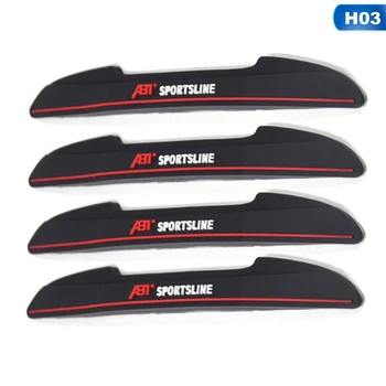 

4Pcs Universal Carbon Fiber Car Door Edge Guard Strip Scratch Protector Anti-collision Corner Bumper Protective Strip Decoration