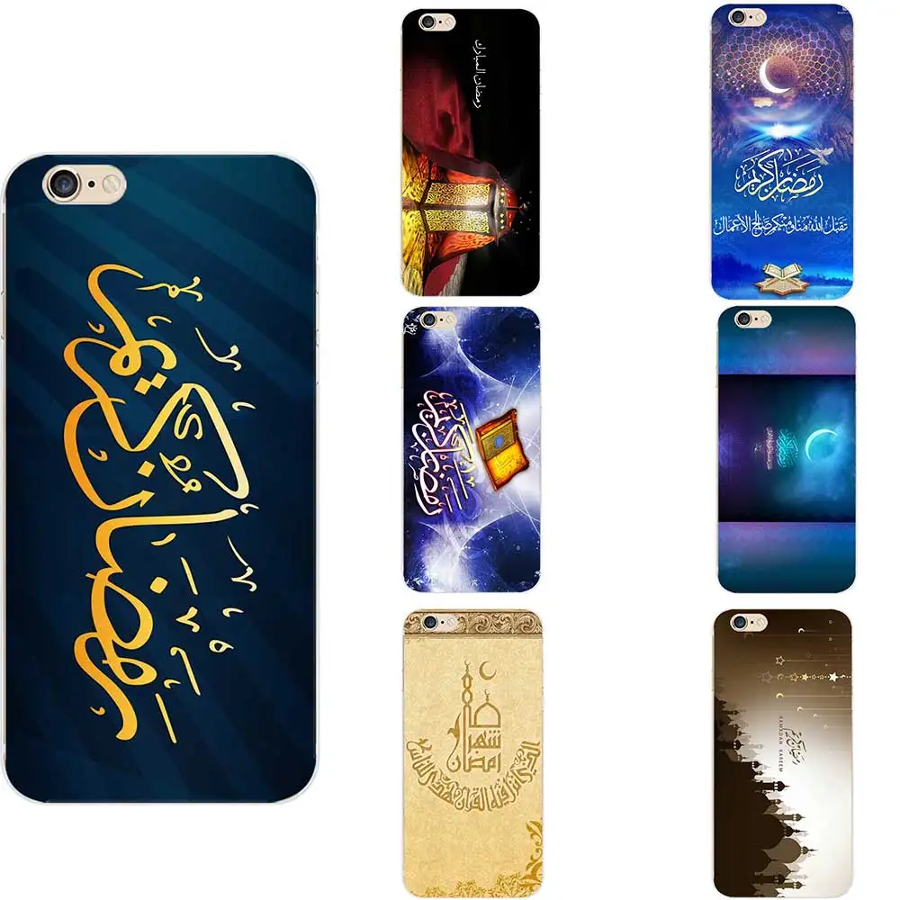 2020 Рамадан Луна Звезда месяц быстрого света тема Мягкий ТПУ телефон для Samsung A20 50 70
