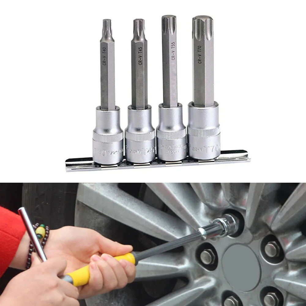 11 шт. Torx Star Bit внешний женский E набор гнезд автомобильный магазин инструменты с Рельсом и высокое качество