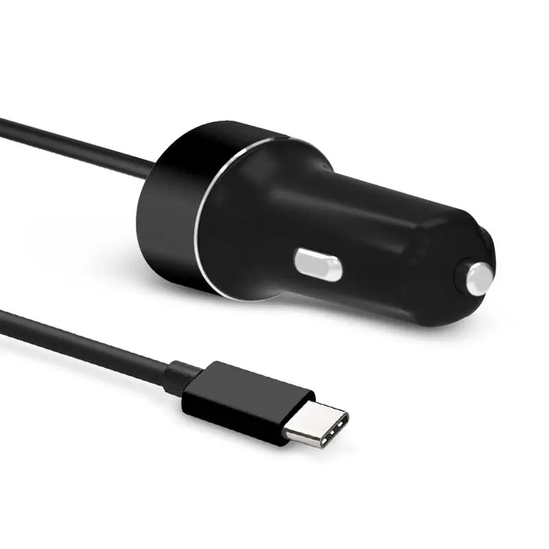 Автомобильное usb-устройство для зарядки телефона для samsung S10 S9 Plus автомобильное зарядное устройство usb type C кабель Быстрая зарядка для Xiaomi huawei