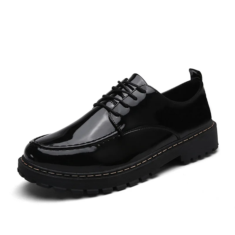 

2018 Autumn New Style Men Outdoor Work Shoes England Big Head Casual Shoes Daily Life Martin Shoes