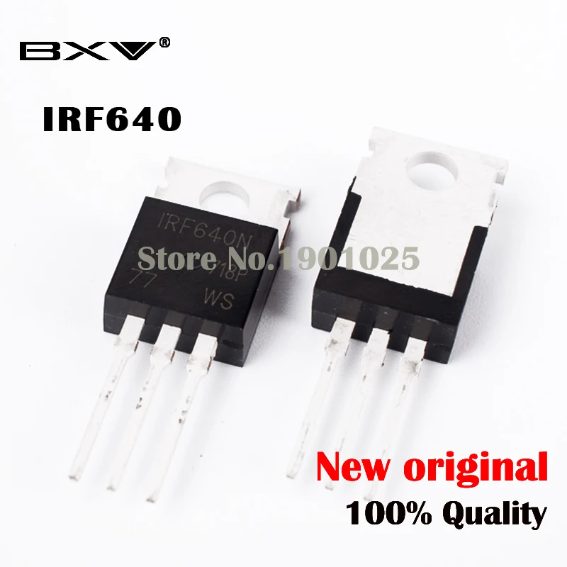 Новый оригинальный МОП-транзистор IRF640NPBF IRF640N TO-220 TO220 IRF640 10 шт. | Электронные