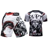 Cody Lundin Men 3D Printed MMA Jiu jitsu gi Rashguard Compression Male Kickboxing Shorts Fitness Trainning Sets Active Wear 5