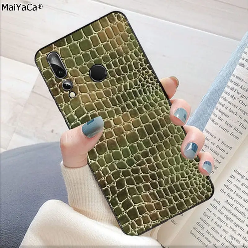 Мягкий чехол MaiYaCa из змеиной кожи для телефона чехол для Huawei P10 lite P20 pro P20lite P30 pro mate 20 pro mate20 lite - Цвет: A2