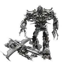Transformação mpm08 MPM-08 aoyi ls12 LS-12 galvatron megotrun mgtron coração diabo oversize liga figura de ação robôs brinquedo presente