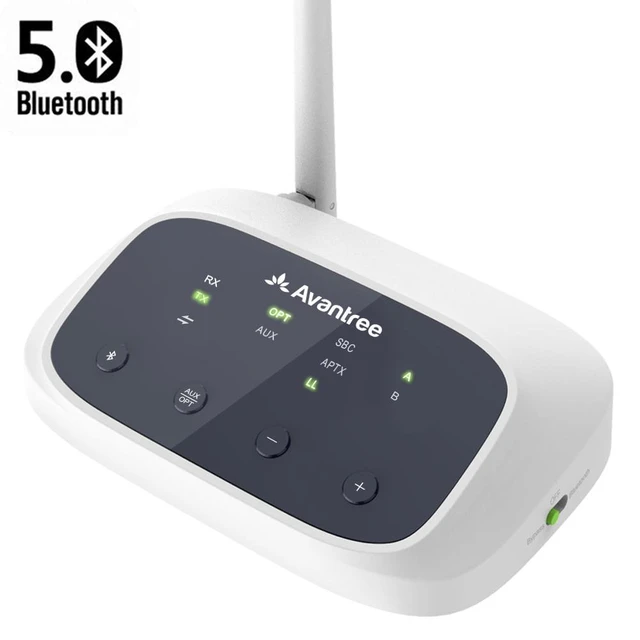 New Avantree Oasis Plus Certified aptX HD Bluetooth 5.0 Transmitter