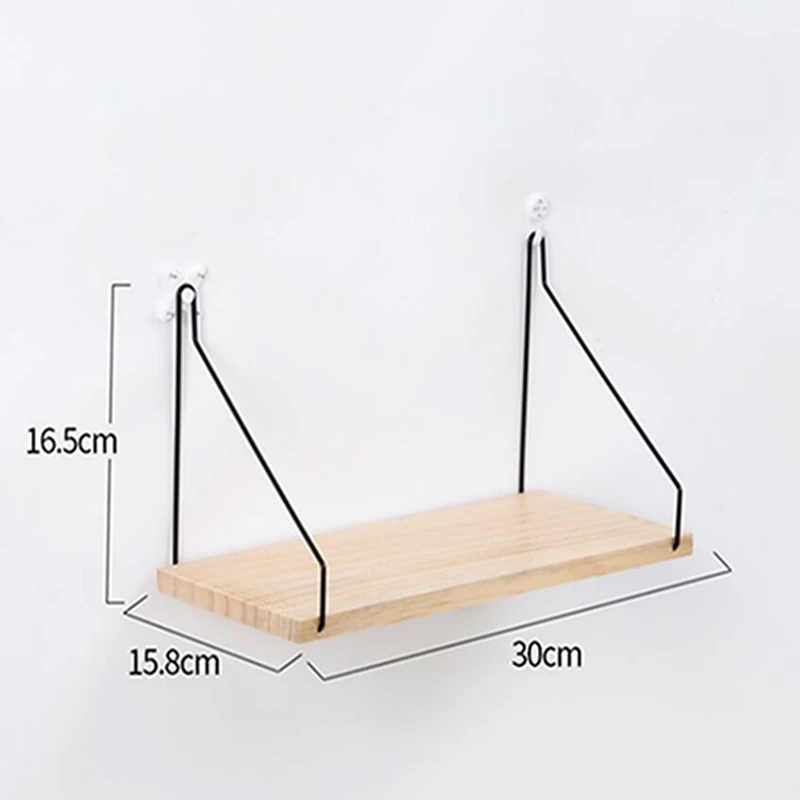 small Metal Wall Shelf Holders Decoration Shelf multi-purpose Portable Room Storage Organizer Decoration Household Supplies - Цвет: small