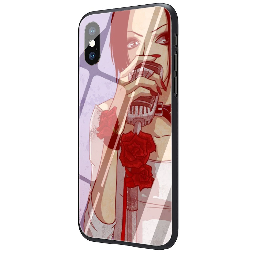 Чехол для телефона из закаленного стекла NaNa osaki для iPhone 5 5S 6 6S Plus 7 8 Plus X XS XR 11 Pro Max - Цвет: G1