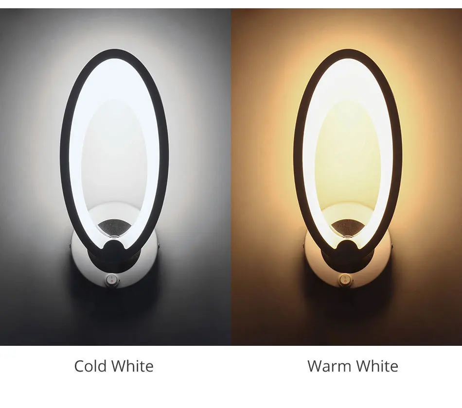 Wall Lamps Sconce With Switch Bedroom Home Modern Bathroom Indoor Lighting Wall Sconces luminaire Deco Stairs LED Wall Lights (6)