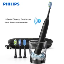 Смарт-звуковая зубная щетка Philips Sonicare HX9924/12 с поддержкой приложения Diamond Clean с Умной головкой-щеткой 5 режимов