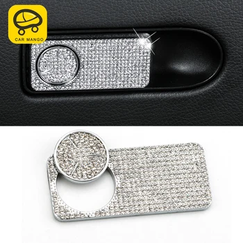 

CarManGo for Mercedes Benz GLC C Class W205 2016-2019 Car Passenger Seat Glove Storage Box Frame Trim Cover Sticker Accessories