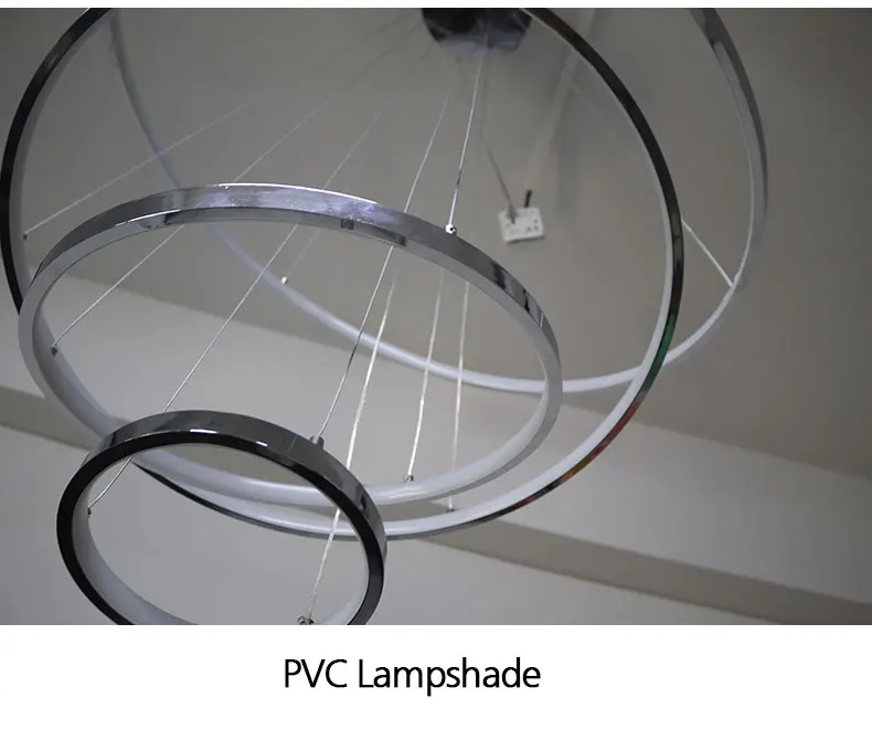 Современные светодиодные люстры, светильник ing, хромированная круглая Подвесная лампа для гостиной, спальни, столовой, люстра, потолочный светильник
