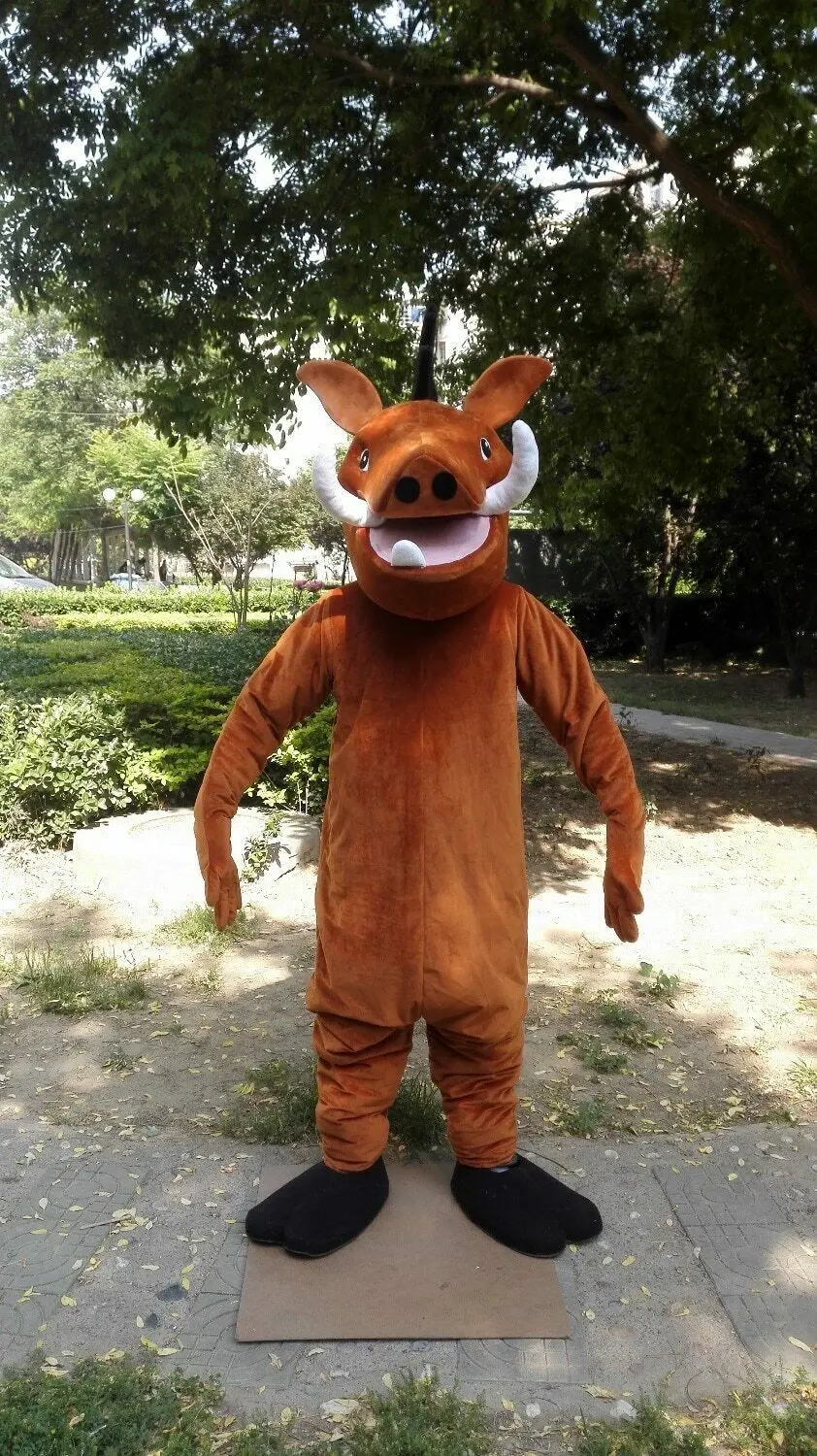 Wild Boar Pig Mascot Costume Suit Cosplay Party Game Dress Outfit Advertising Halloween Carnival Cartoon Character Gift | Тематическая