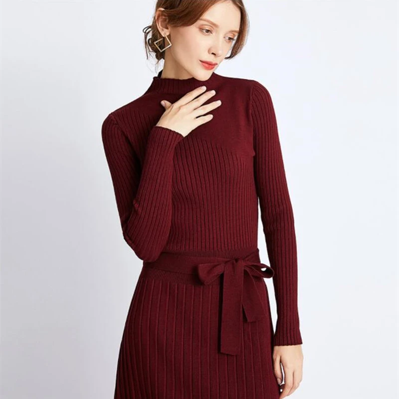 Long jumper dress womens Clearance